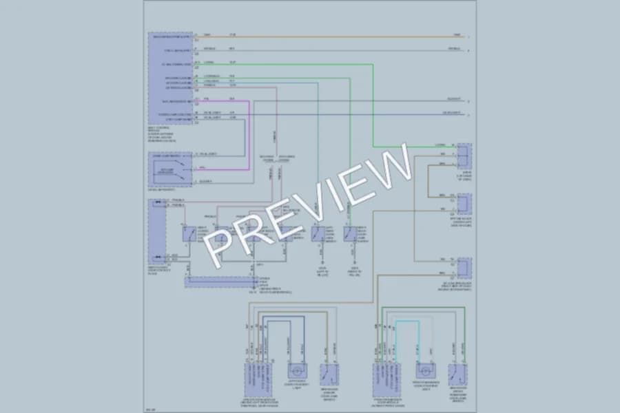 2005 Chevrolet K2500Avalanche Interior Lights wiring diagram preview