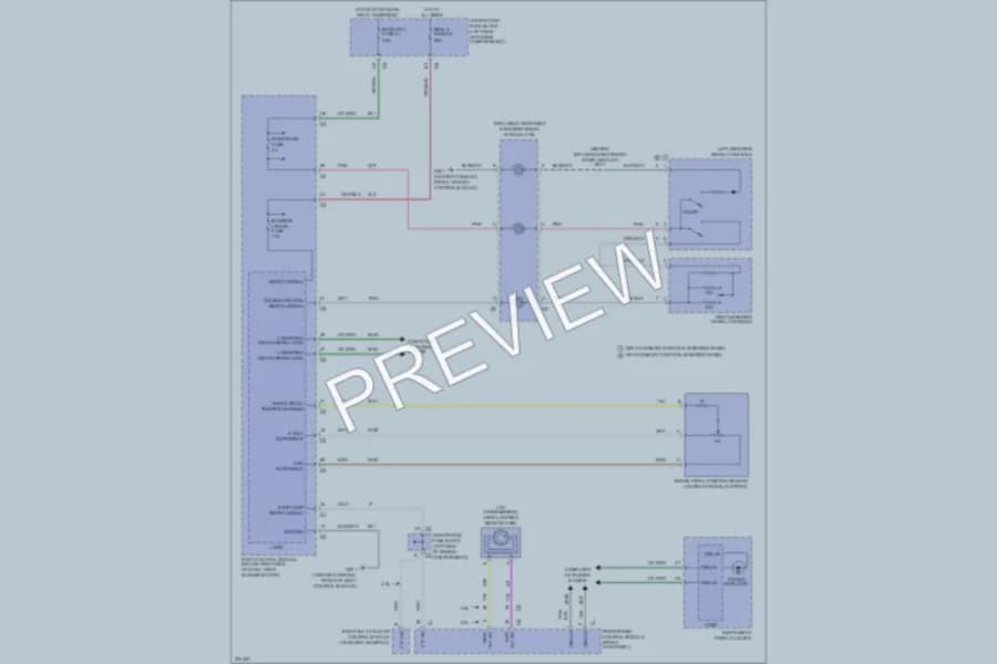 2005 Chevrolet Malibu Cruise Control wiring diagram preview