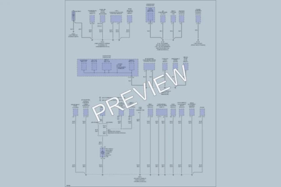 2005 Chevrolet Malibu Ground Distribution wiring diagram preview