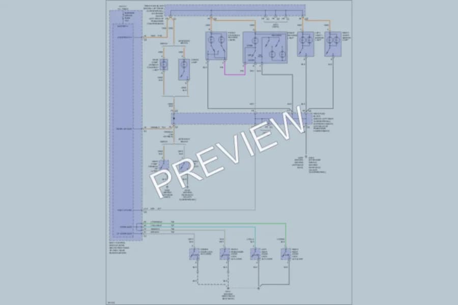 2005 Chevrolet Malibu Interior Lights wiring diagram preview