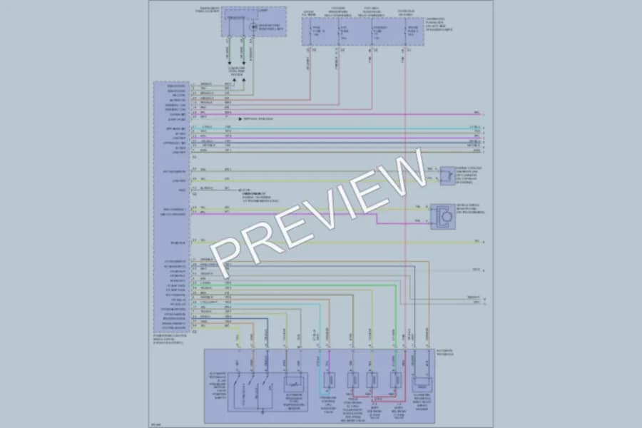 2005 Chevrolet Malibu Transmission wiring diagram preview