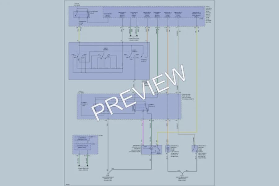 2005 Chevrolet MalibuMaxx Wiper Washer wiring diagram preview
