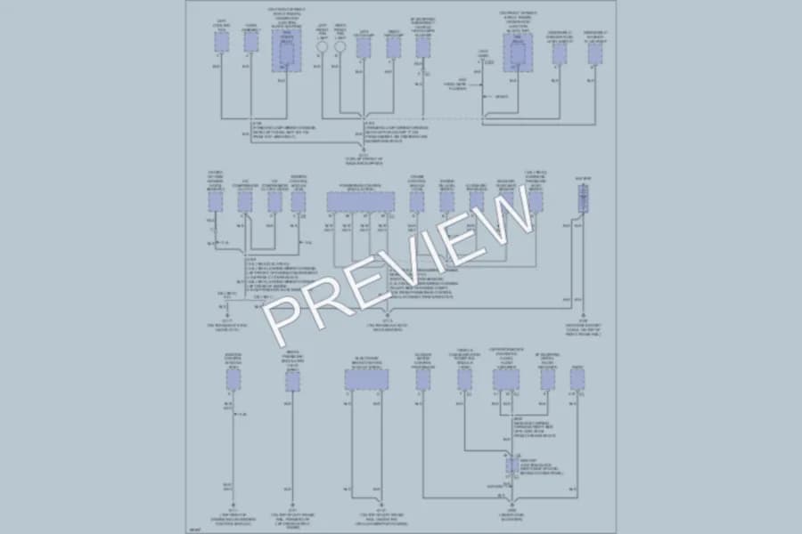 2005 Chevrolet MonteCarlo Ground Distribution wiring diagram preview