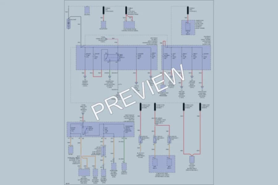 2005 Chevrolet MonteCarlo Power Distribution wiring diagram preview