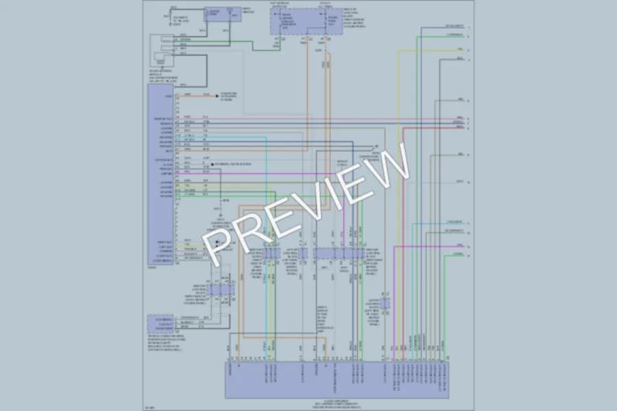 2005 Chevrolet MonteCarlo Radio wiring diagram preview