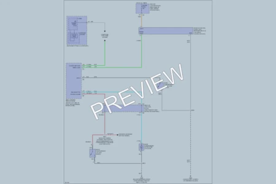 2005 Chevrolet MonteCarlo Trunk Tailgate Fuel Door wiring diagram preview