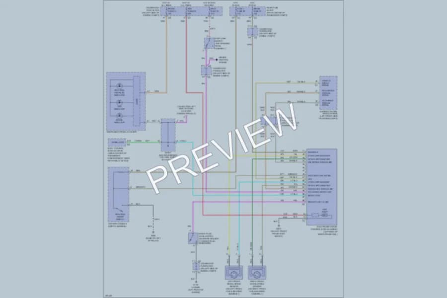 2005 Chevrolet SSR Anti Lock Brakes wiring diagram preview