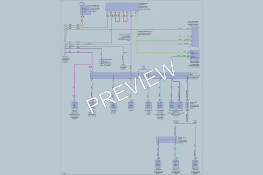 2005 Chevrolet SSR Computer Data Lines wiring diagram preview