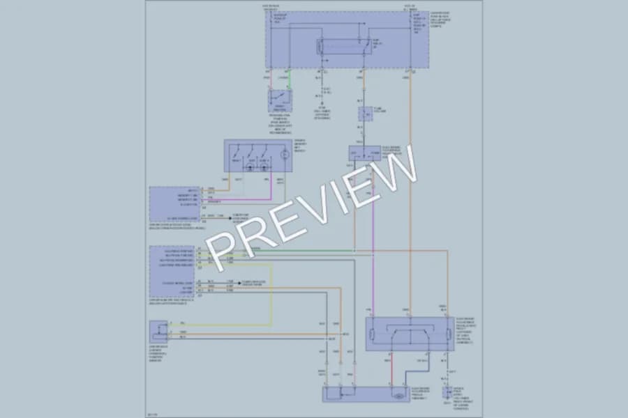 2005 Chevrolet TrailBlazer Memory Systems wiring diagram preview