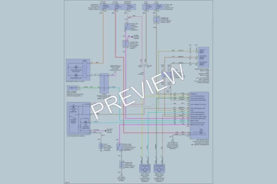 2005 Chevrolet TrailBlazerEXT Anti Lock Brakes wiring diagram preview