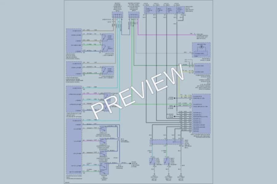 2005 Chevrolet TrailBlazerEXT Anti Theft wiring diagram preview