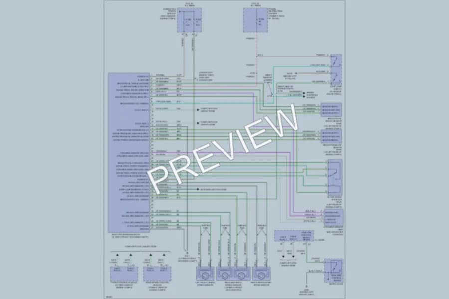 2005 Chrysler 300 Anti Lock Brakes wiring diagram preview