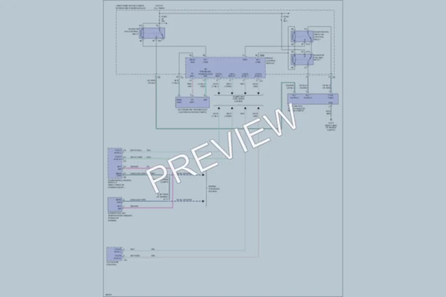 2005 Chrysler 300 Cooling Fan wiring diagram preview