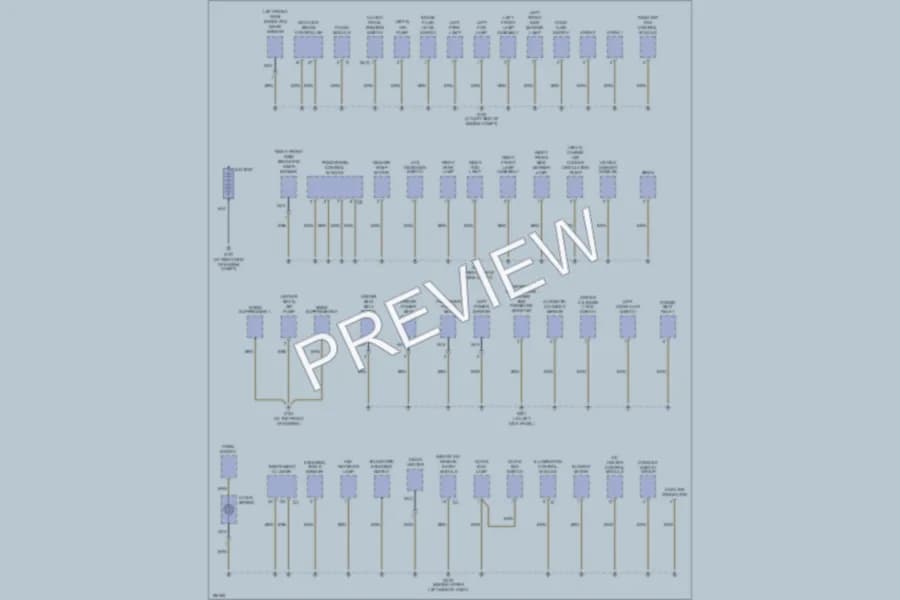 2005 Chrysler Crossfire Ground Distribution wiring diagram preview