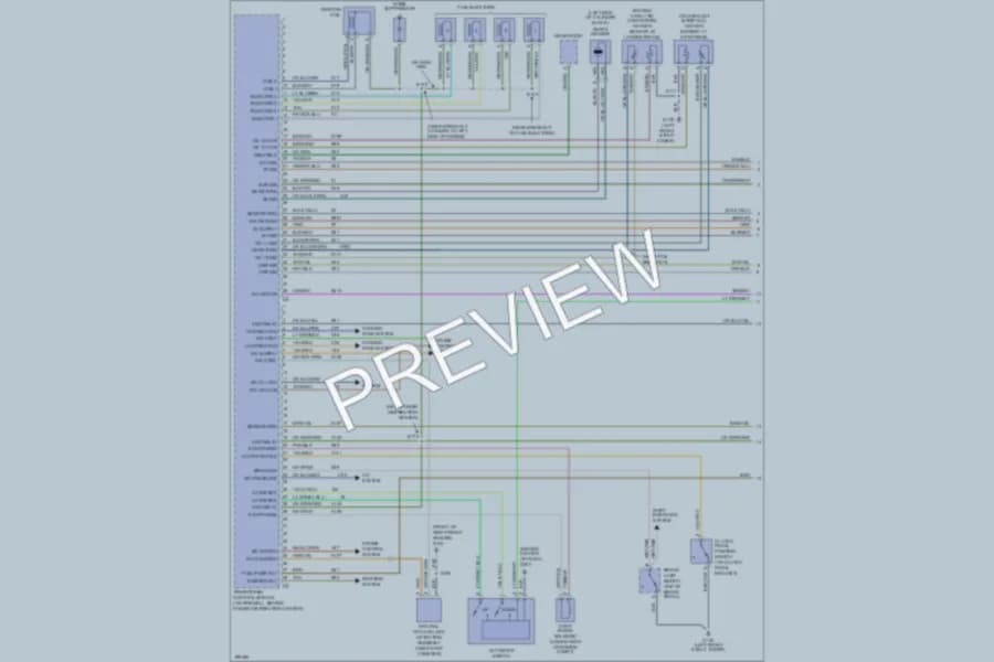 2005 Chrysler PTCruiser Engine Performance wiring diagram preview