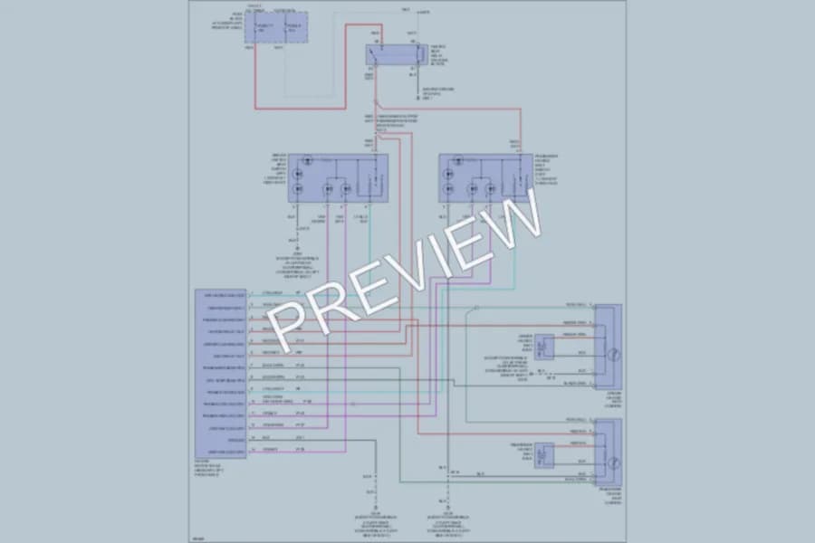 2005 Chrysler PTCruiser Power Seats wiring diagram preview