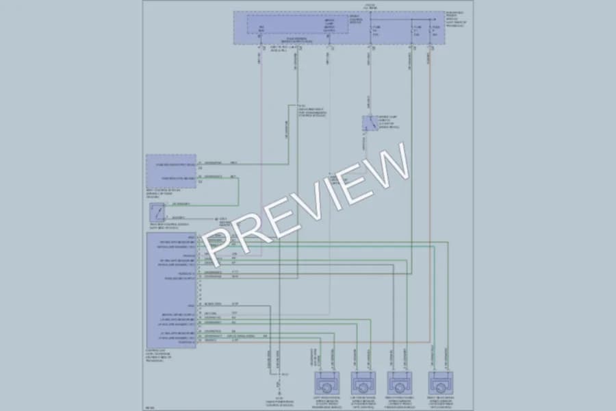 2005 Chrysler TownCountry Anti Lock Brakes wiring diagram preview