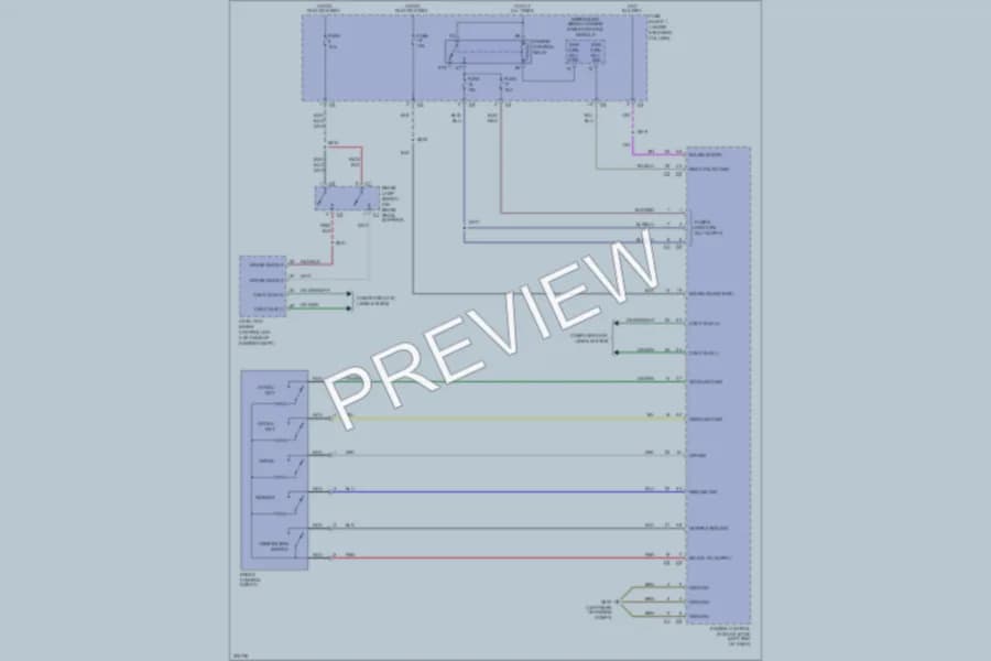 2005 Dodge 2500Sprinter Cruise Control wiring diagram preview
