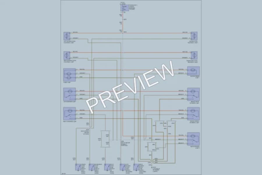 2005 Dodge 2500Sprinter Interior Lights wiring diagram preview