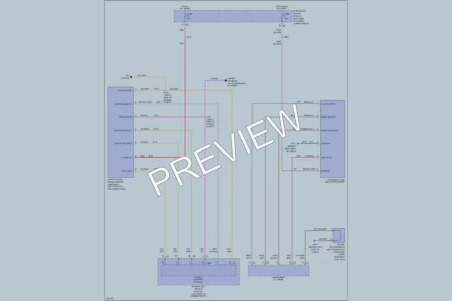 2005 Dodge Dakota Transmission wiring diagram preview
