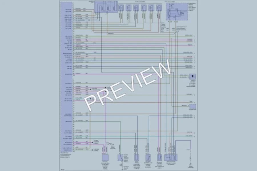 2005 Dodge GrandCaravan Engine Performance wiring diagram preview