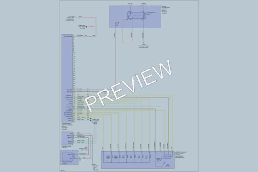 2005 Dodge Magnum Transmission wiring diagram preview