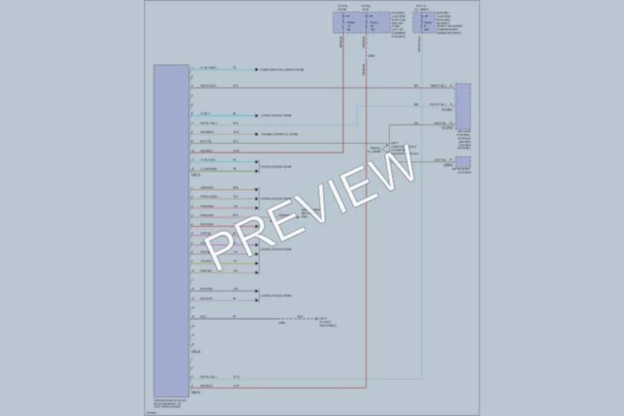 2005 Ford CrownVictoria Body Control Modules wiring diagram preview