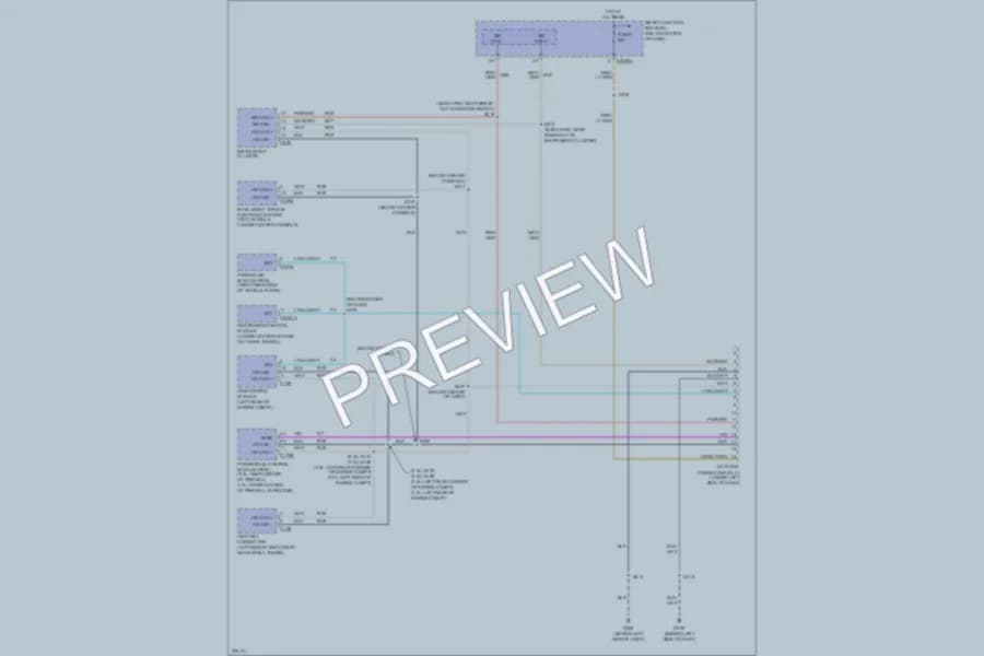 2005 Ford EscapeHybrid Computer Data Lines wiring diagram preview
