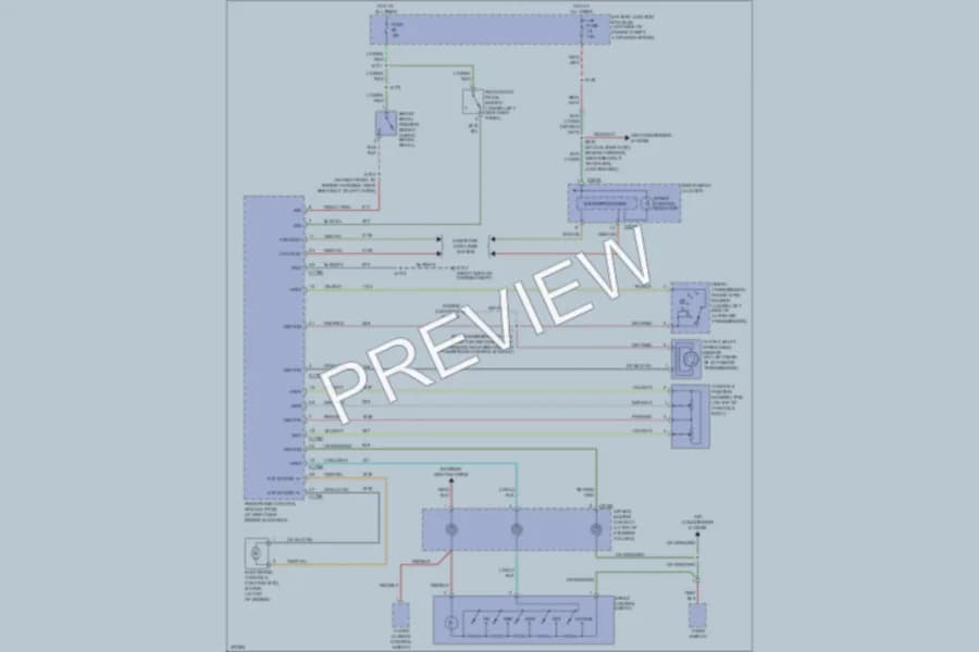 2005 Ford Explorer Cruise Control wiring diagram preview