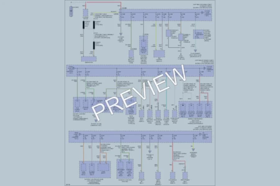 2005 Ford Explorer Power Distribution wiring diagram preview