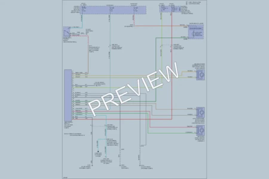2005 Ford ExplorerSportTrac Anti Lock Brakes wiring diagram preview