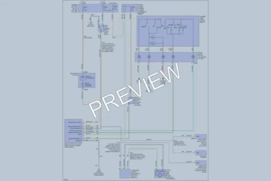 2005 Ford ExplorerSportTrac Cruise Control wiring diagram preview