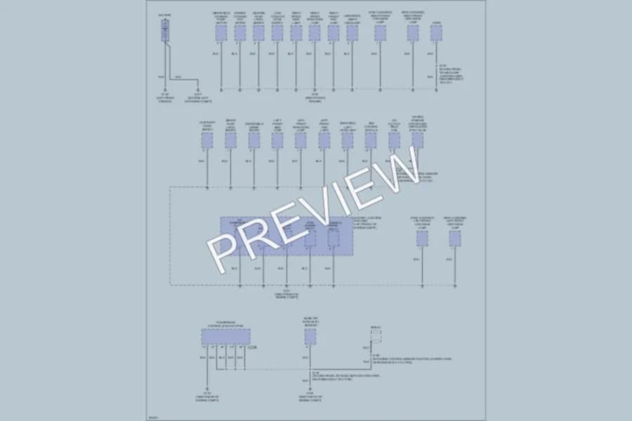 2005 Ford FiveHundred Ground Distribution wiring diagram preview