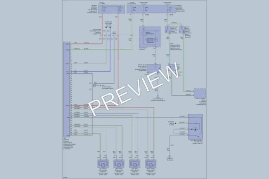 2005 Ford Focus Anti Lock Brakes wiring diagram preview