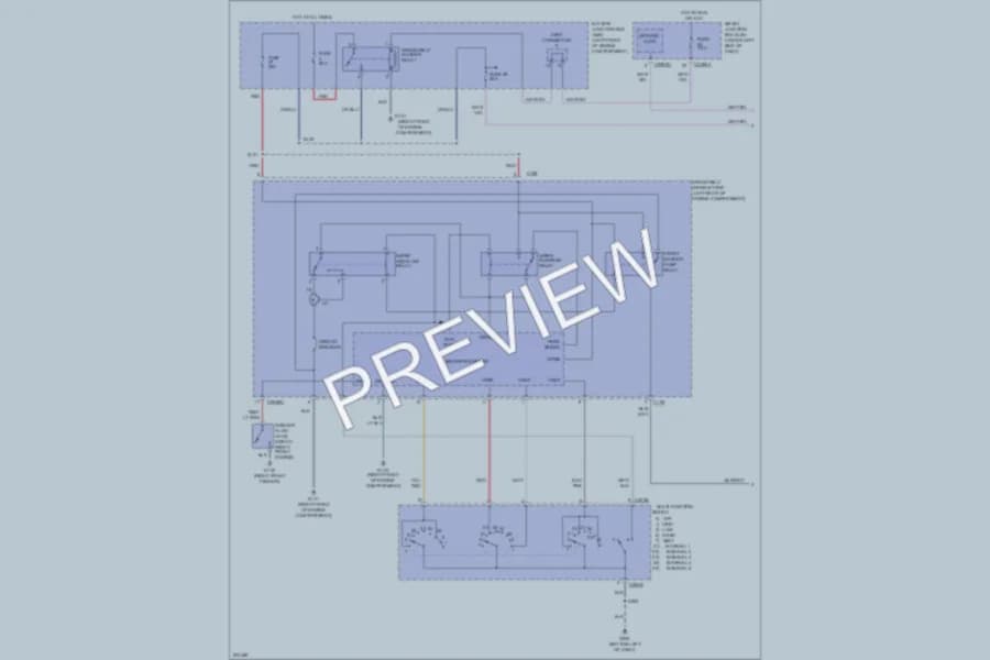 2005 Ford Freestyle Wiper Washer wiring diagram preview