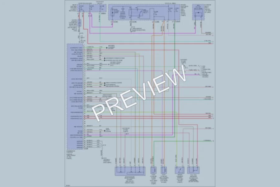 2005 Ford Mustang Engine Performance wiring diagram preview