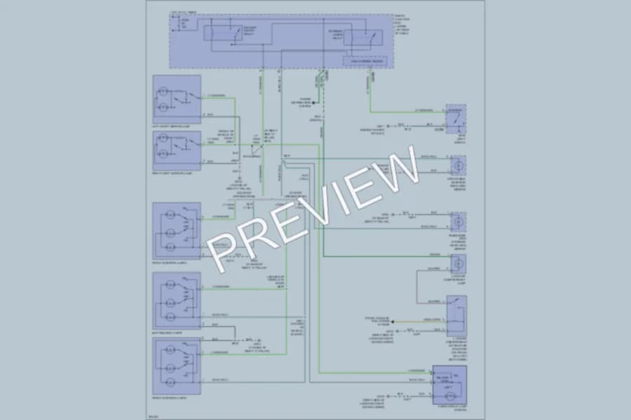 2005 Ford Taurus Interior Lights wiring diagram preview