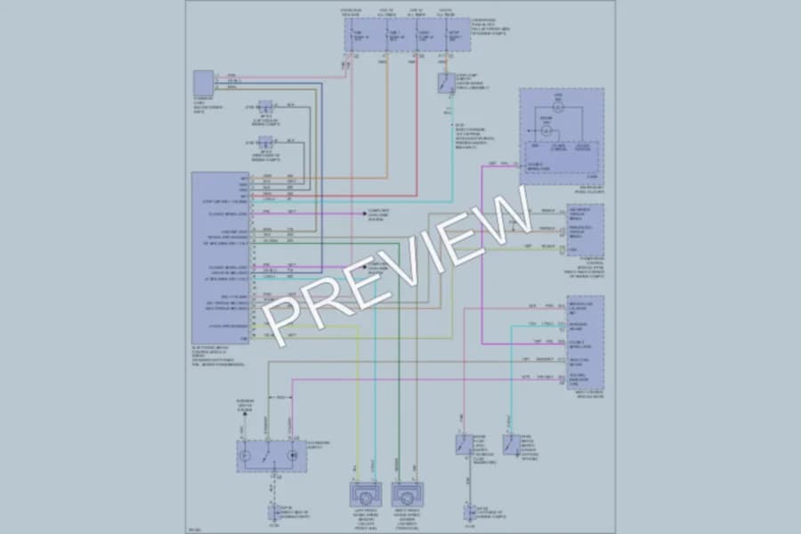 2005 GMC Canyon Anti Lock Brakes wiring diagram preview