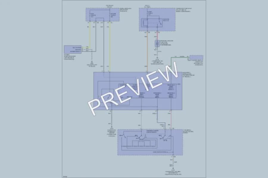 2005 GMC EnvoyXL Wiper Washer wiring diagram preview