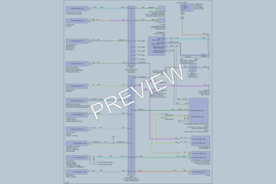 2005 GMC EnvoyXUV Computer Data Lines wiring diagram preview