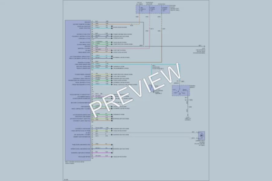 2005 GMC Safari Body Control Modules wiring diagram preview
