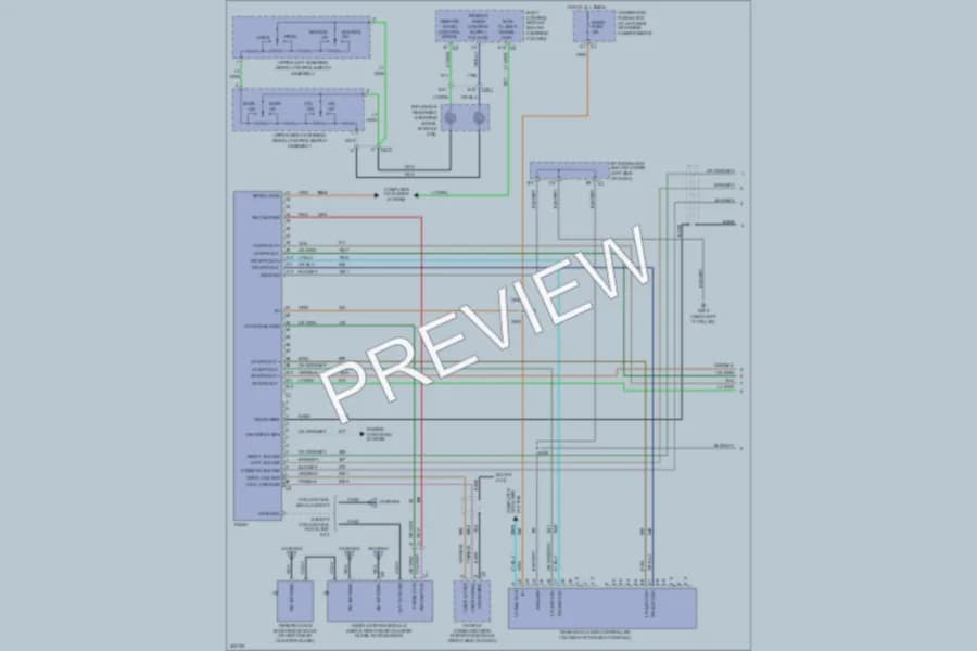 2005 GMC Yukon Radio wiring diagram preview