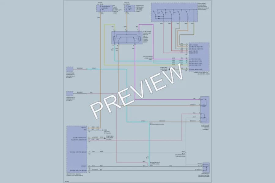 2005 GMC YukonDenali Memory Systems wiring diagram preview