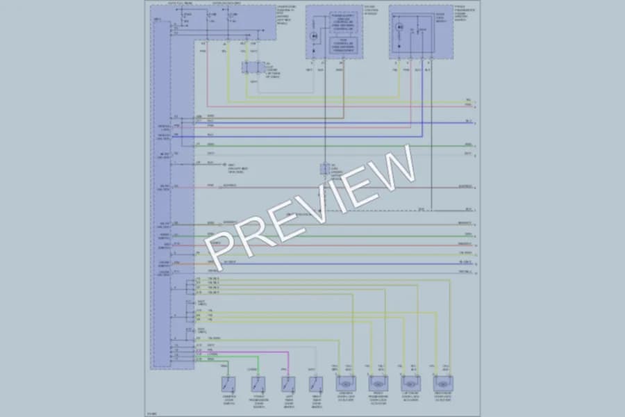 2005 Honda Accord Anti Theft wiring diagram preview