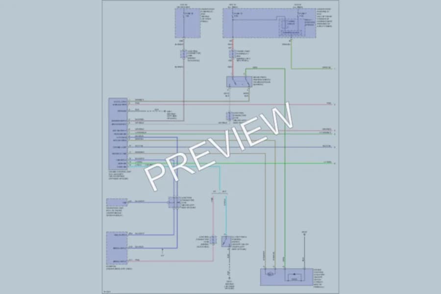 2005 Honda Accord Cruise Control wiring diagram preview
