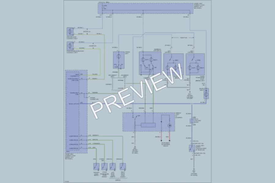 2005 Honda Accord Interior Lights wiring diagram preview