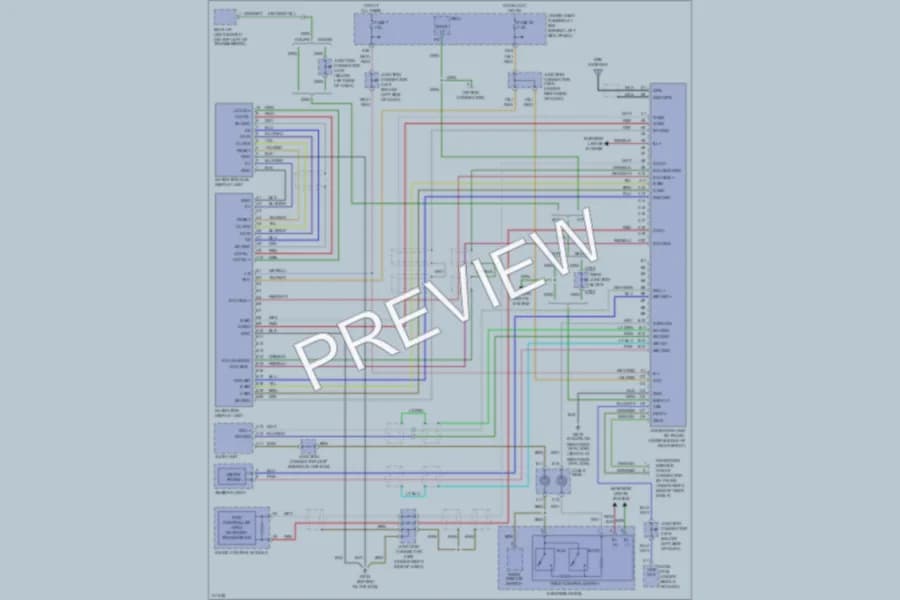 2005 Honda Accord Navigation wiring diagram preview