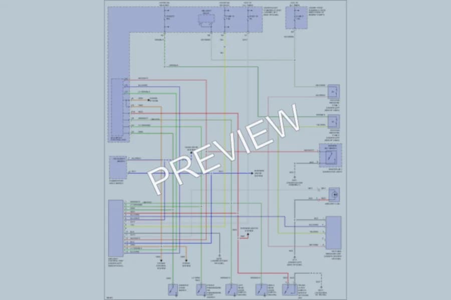 2005 Honda Civic Anti Theft wiring diagram preview