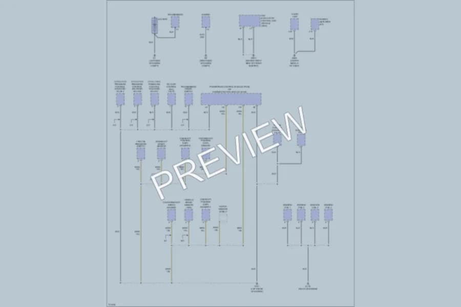 2005 Honda Element Ground Distribution wiring diagram preview