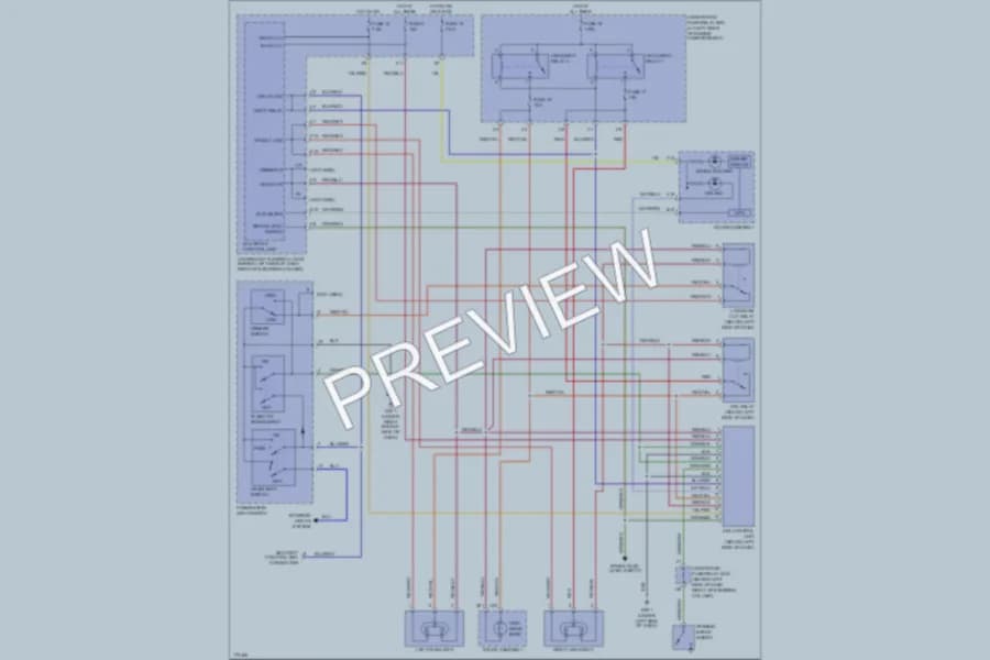 2005 Honda Element Headlights wiring diagram preview